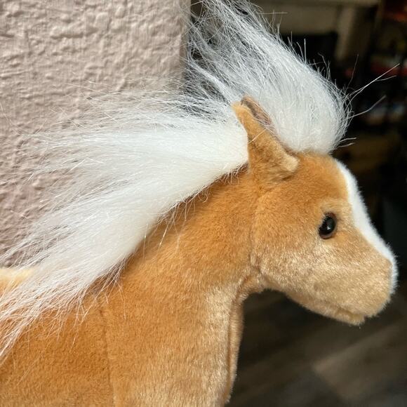 Aurora Palomino Horse 11" Stuffed Animal Plush - Picture 9 of 9